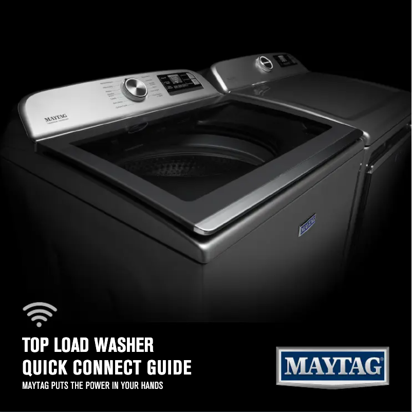 First page image of the manual for MVW7230HC