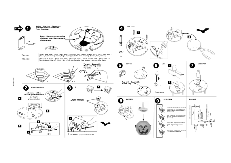 Page 1 of the manual User Manual Velleman MK202