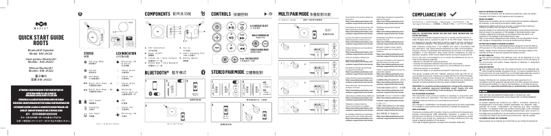 First page image of the manual for Roots Rock EM-JA002