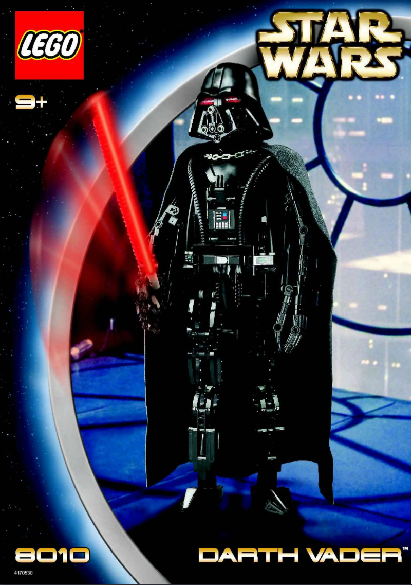 Page 1 of the manual User Manual Lego Darth Vader (TM)