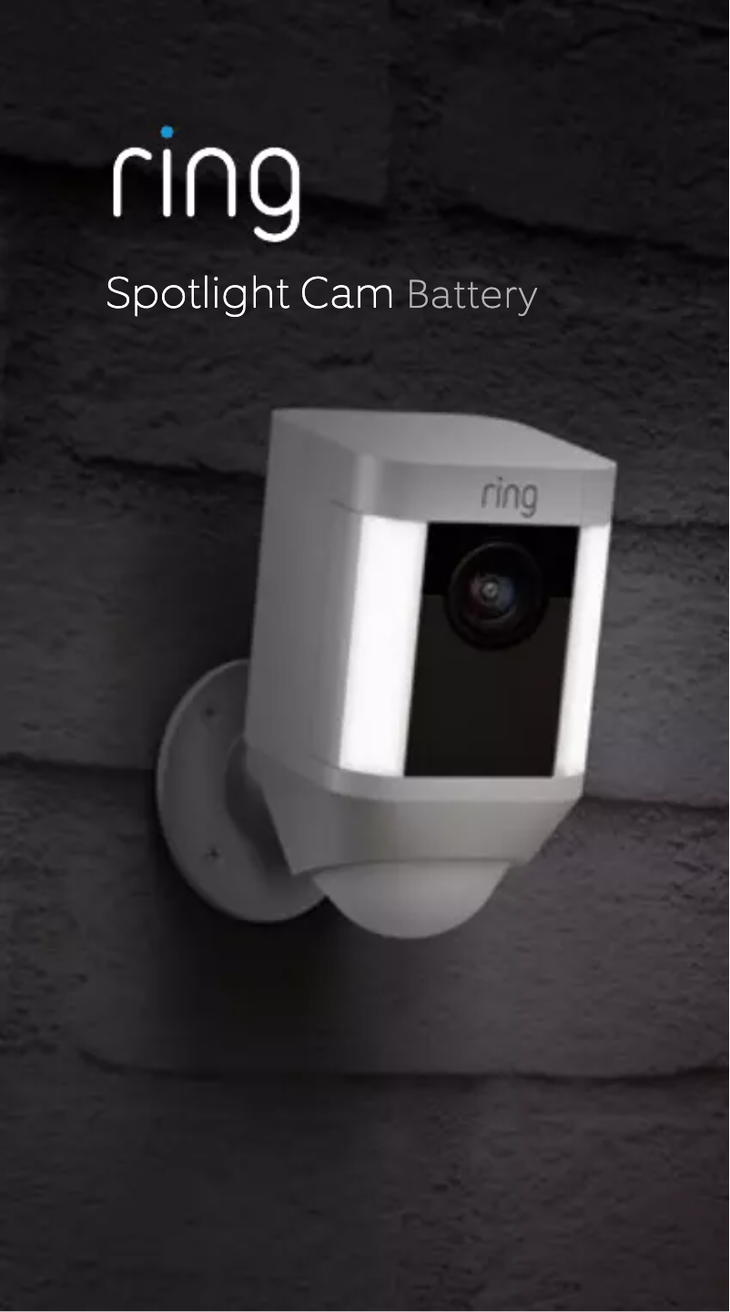 First page image of the manual for Spotlight Cam Battery