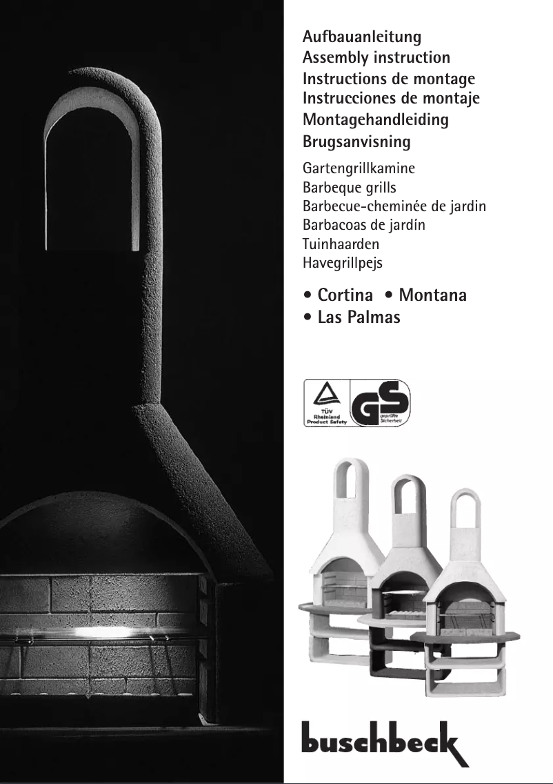 Page 1 of the manual User Manual Buschbeck Montana