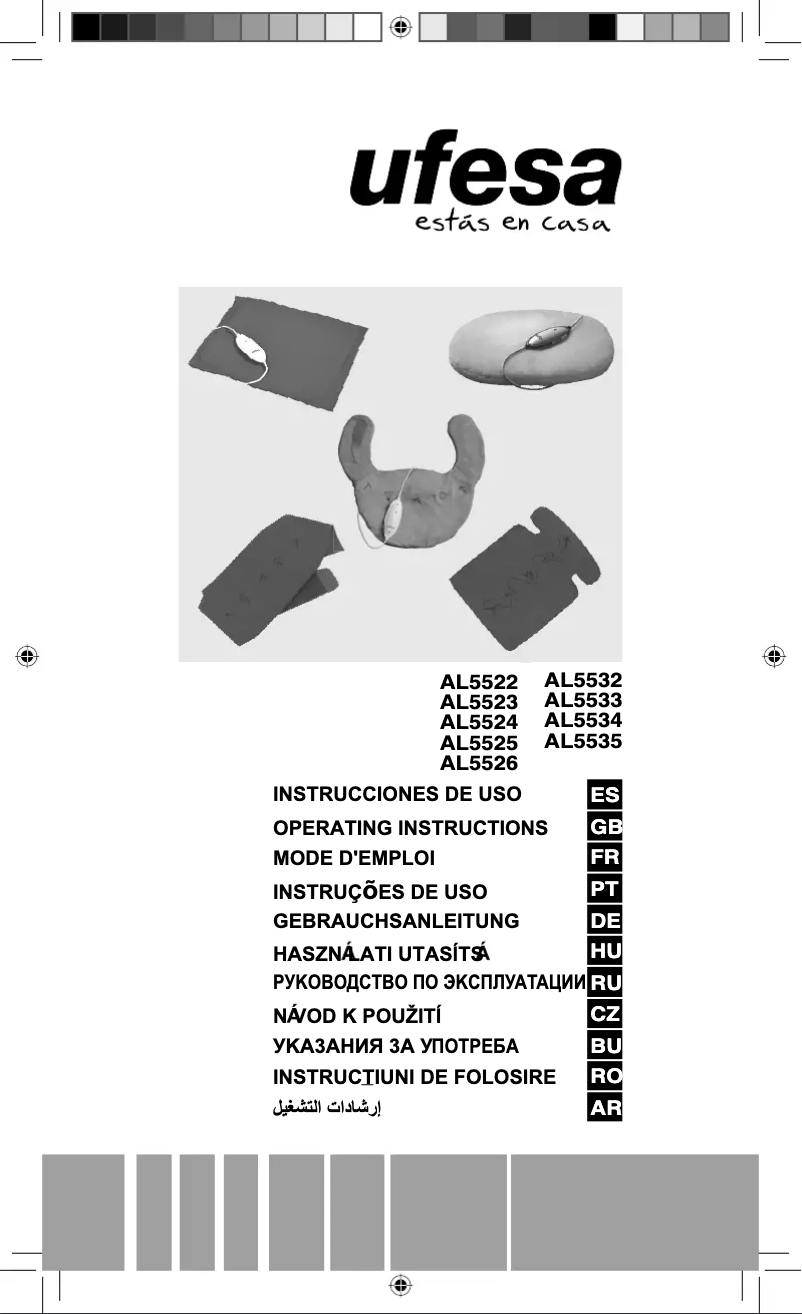 Image de la première page du manuel de l'appareil AL5523