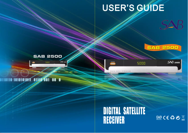Page 1 of the manual User Manual SAB 2500