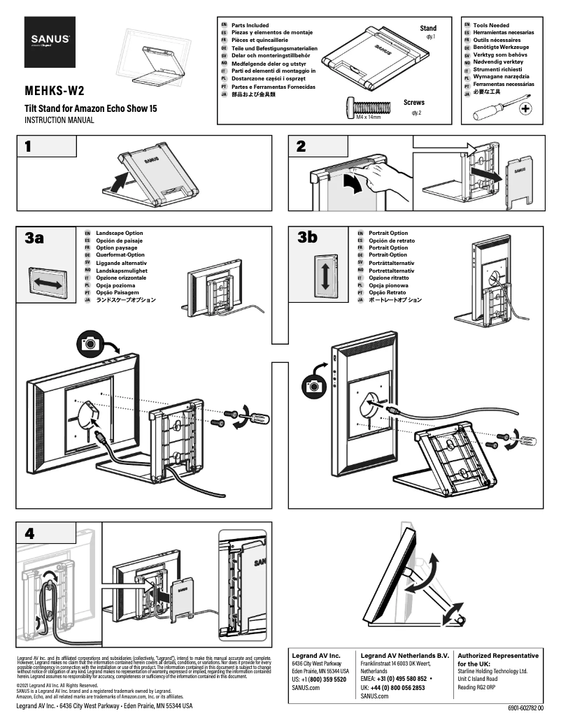 First page image of the manual for MEHKS