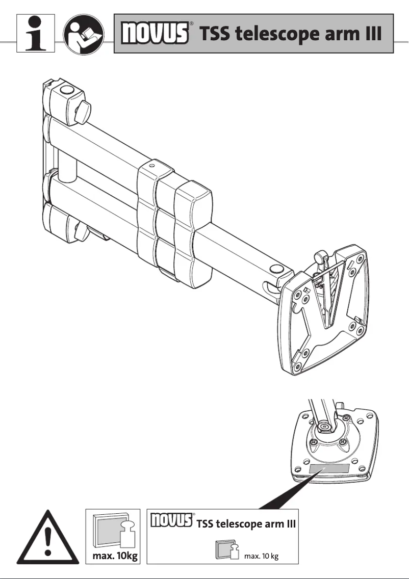 First page image of the manual for TSS