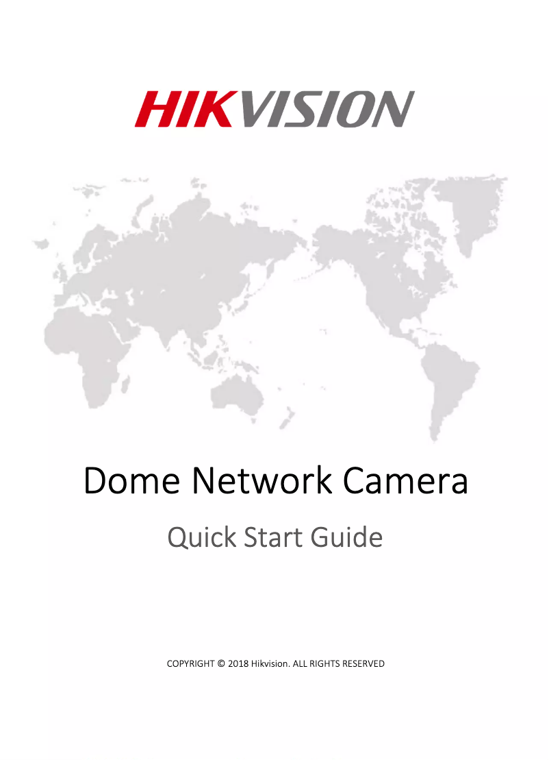 Page 1 of the manual User Manual Hikvision DS-2CD2146G1-IS
