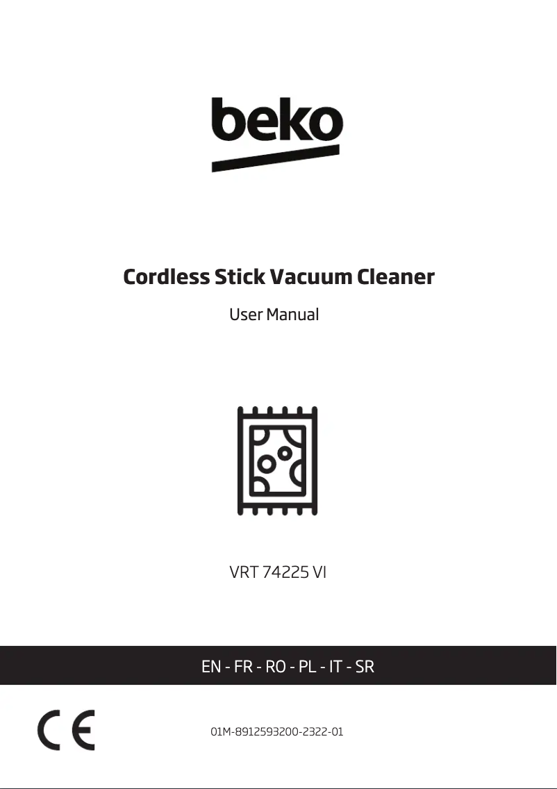 First page image of the manual for VRT 74225 VI