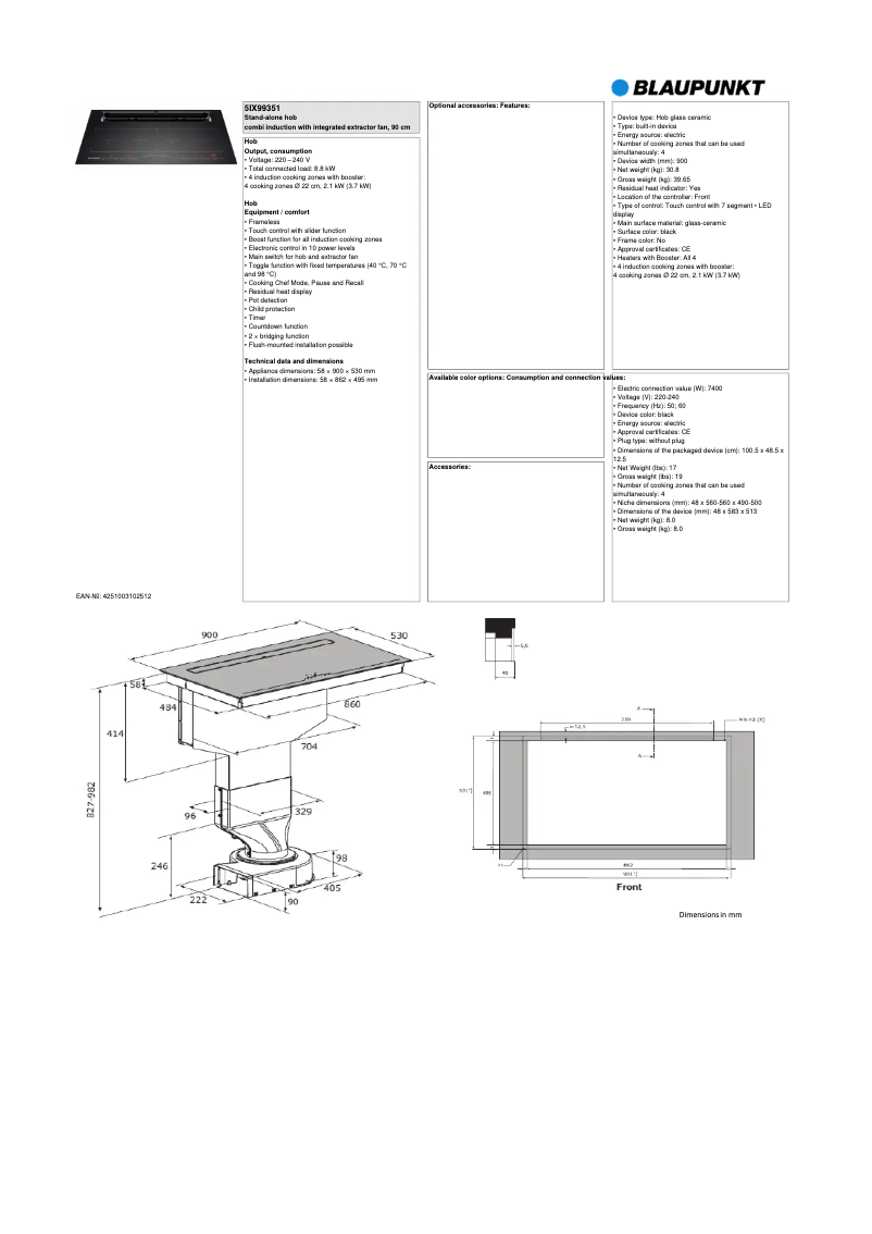 First page image of the manual for 5IX99351