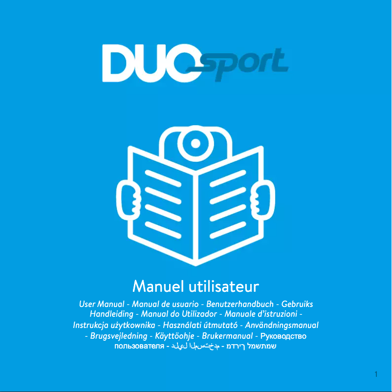 First page image of the manual for Duo Sport