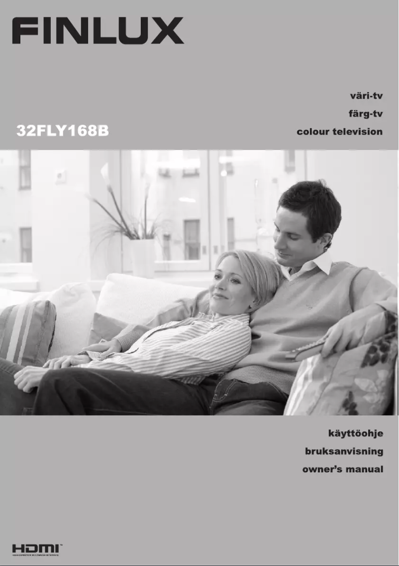 Page 1 of the manual User Manual Finlux 32FLY168B