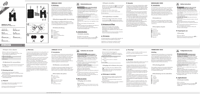 First page image of the manual for IAN 300147