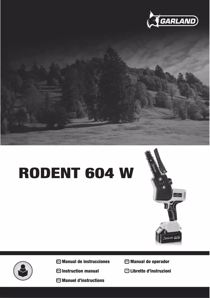 Page 1 of the manual User Manual Garland Rodent 604 W-V21