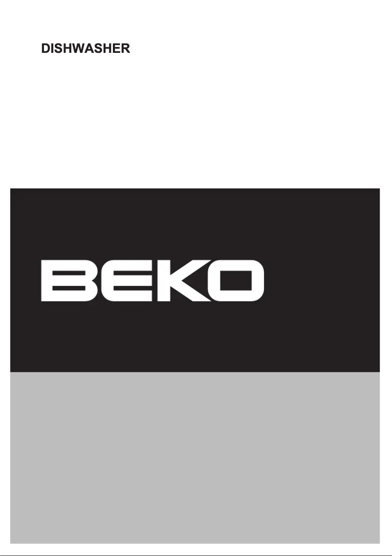 Page 1 of the manual User Manual Beko DIN 5837