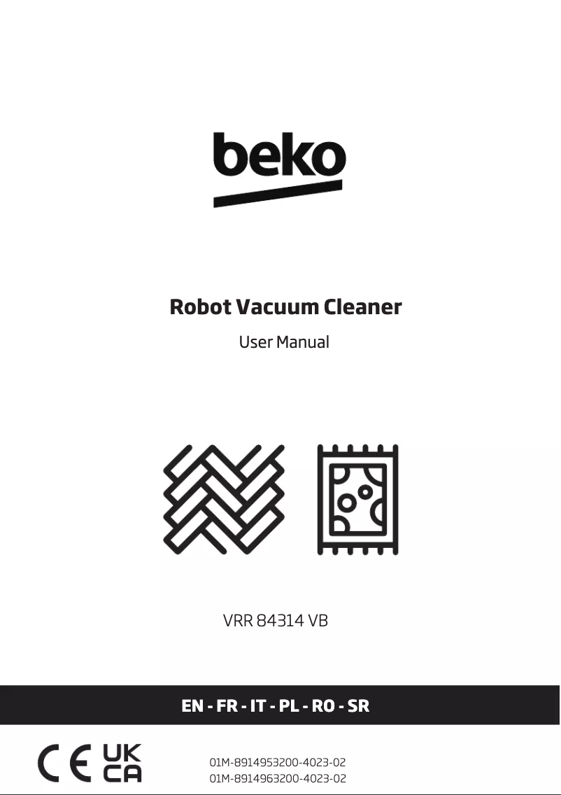 First page image of the manual for VRR 84314 VB