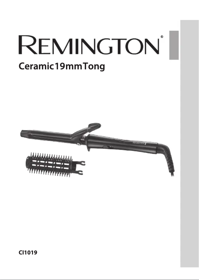 Page 1 de la notice Manuel utilisateur Remington CI1019