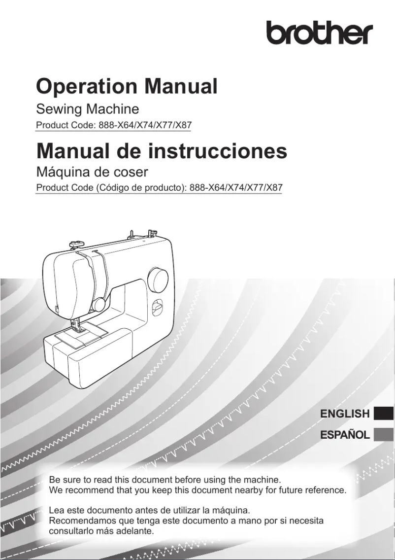 First page image of the manual for FB1757T