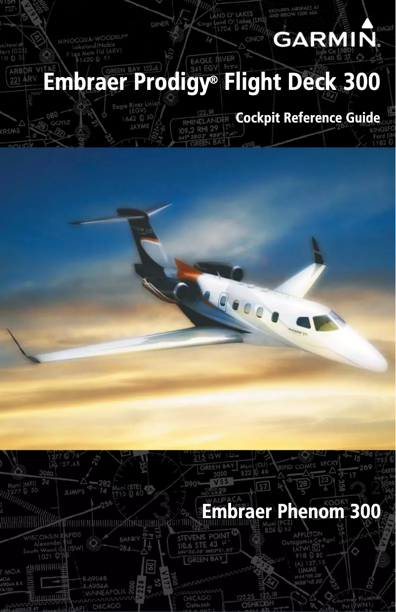 Page 1 of the manual User Manual Garmin Embraer Prodigy 300