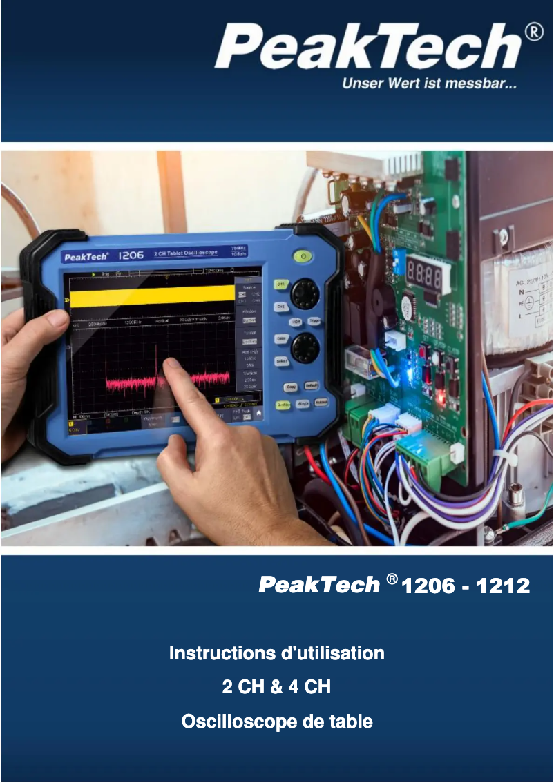 First page image of the manual for 1211