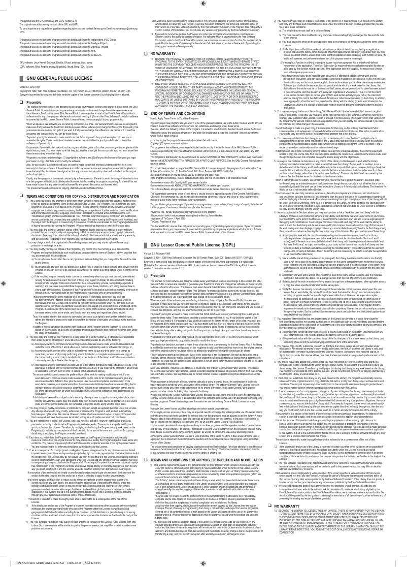 First page image of the manual for WS32A114N