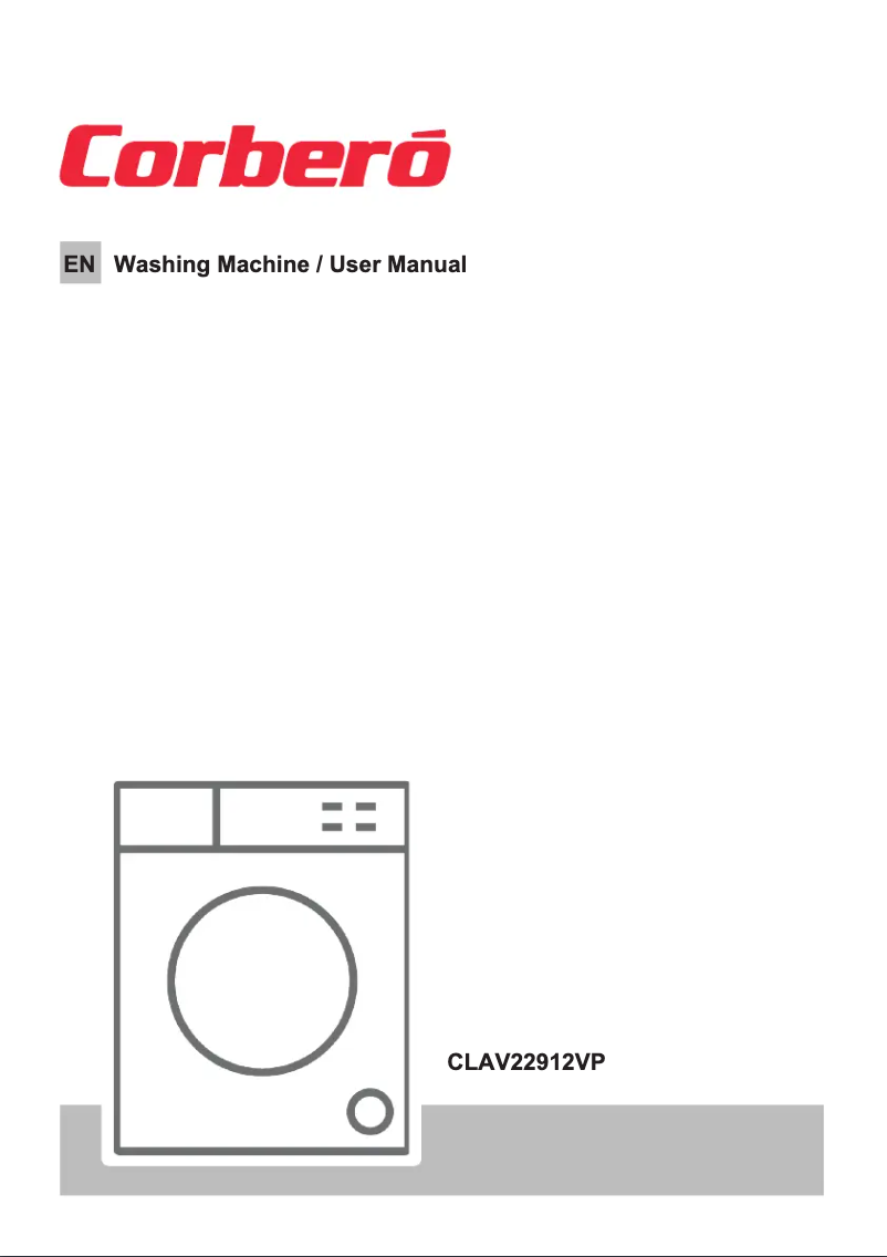 Page 1 of the manual User Manual Corbero CLAV22912VP