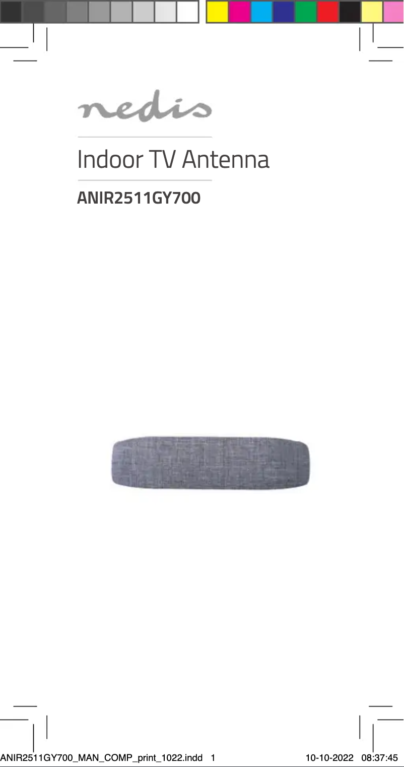 First page image of the manual for ANIR2511GY700