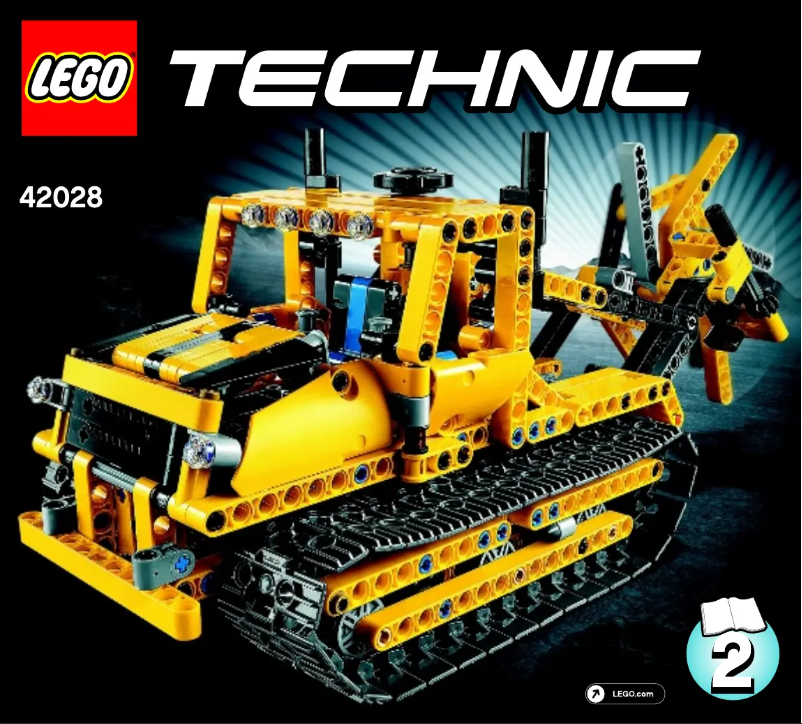 Page 1 of the manual User Manual Lego Technic 42028