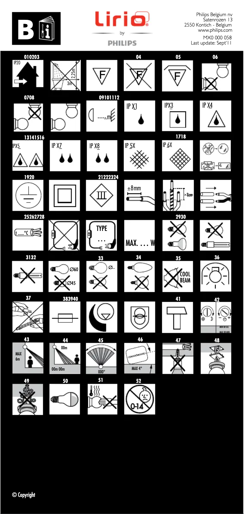 First page image of the manual for 40221/17/LI