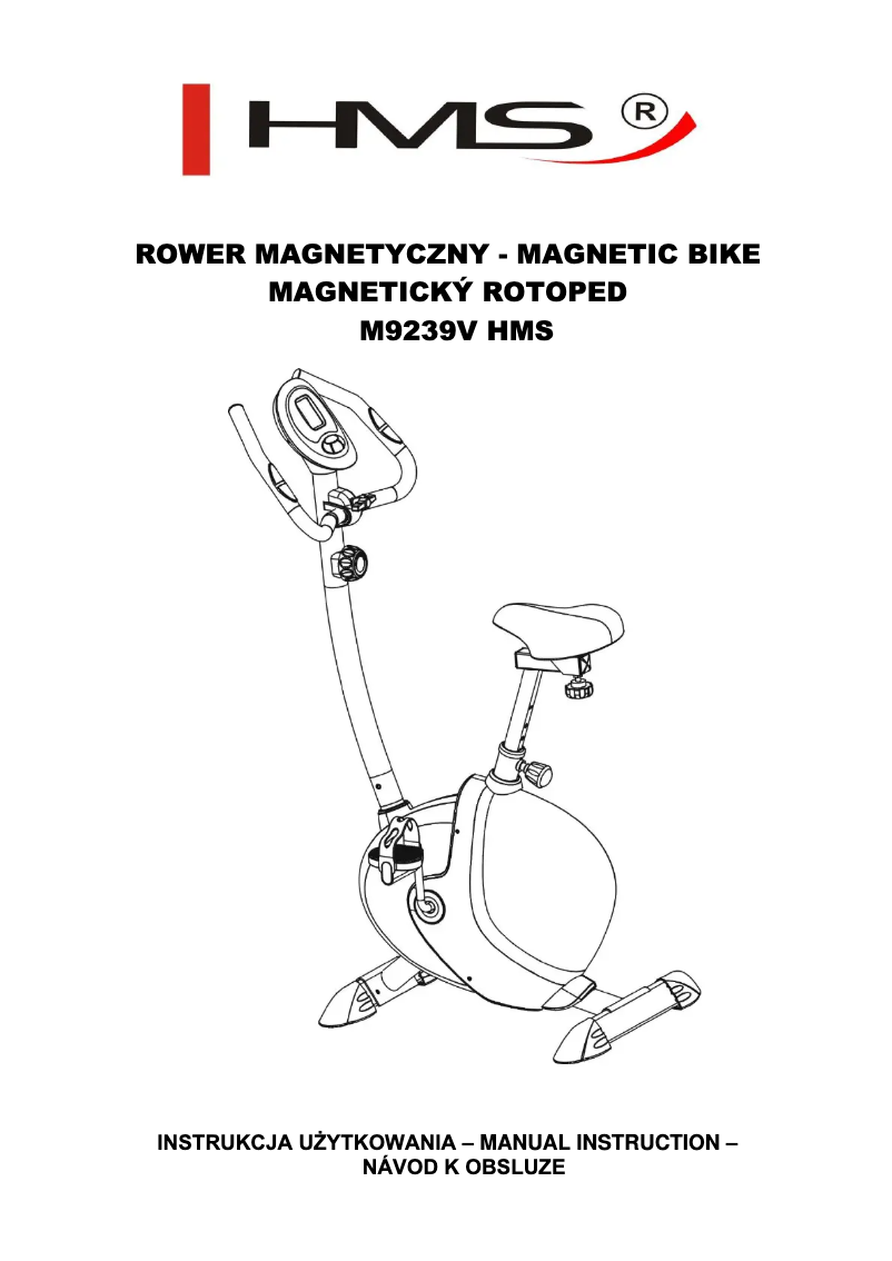 Page 1 of the manual User Manual HMS Premium M9239V