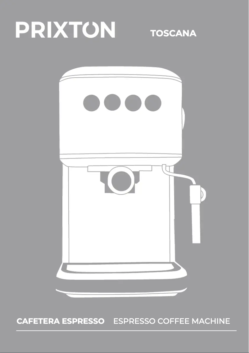 Page 1 of the manual User Manual Prixton Toscana