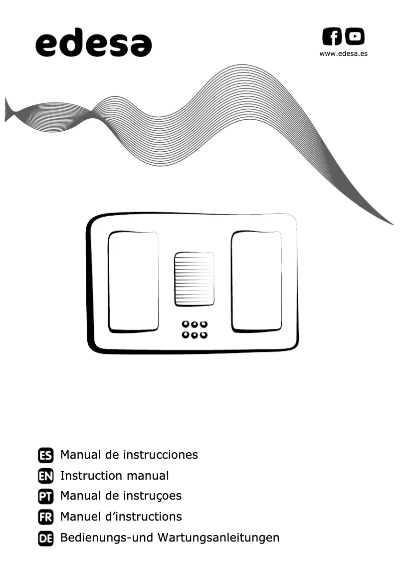 Page 1 of the manual User Manual Edesa EIT-7422 DD B