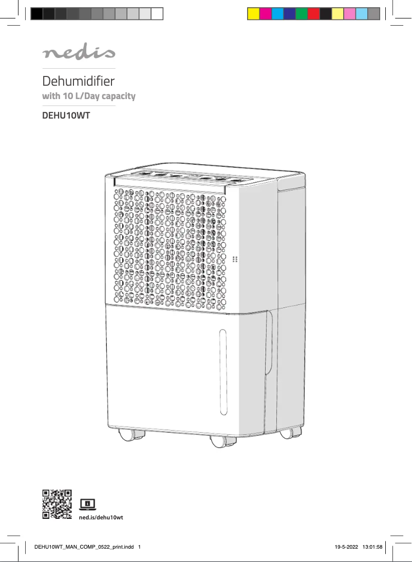 Page 1 of the manual User Manual Nedis DEHU10WT