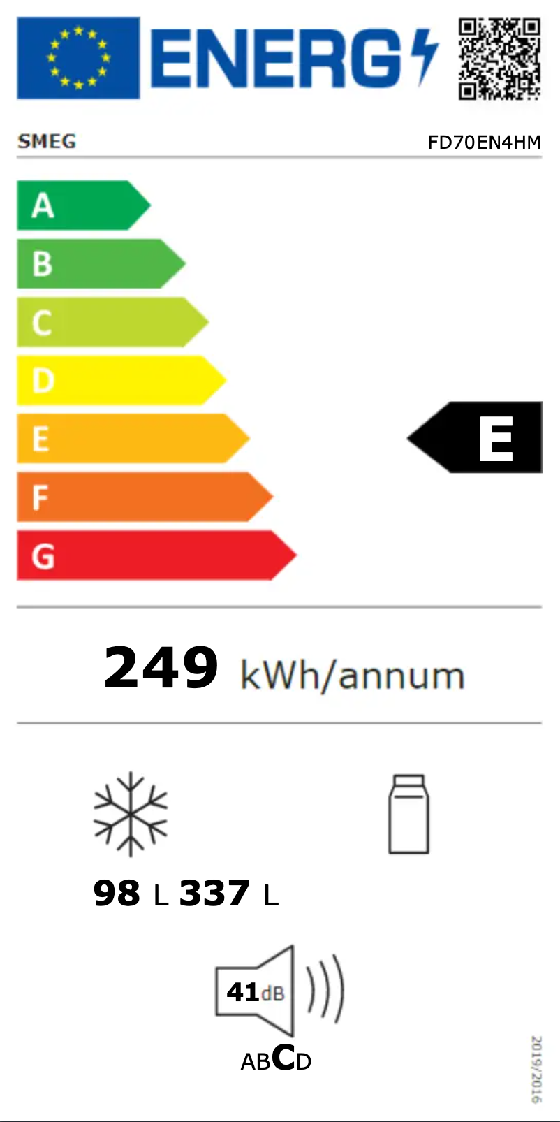 First page image of the manual for FD70EN4HM