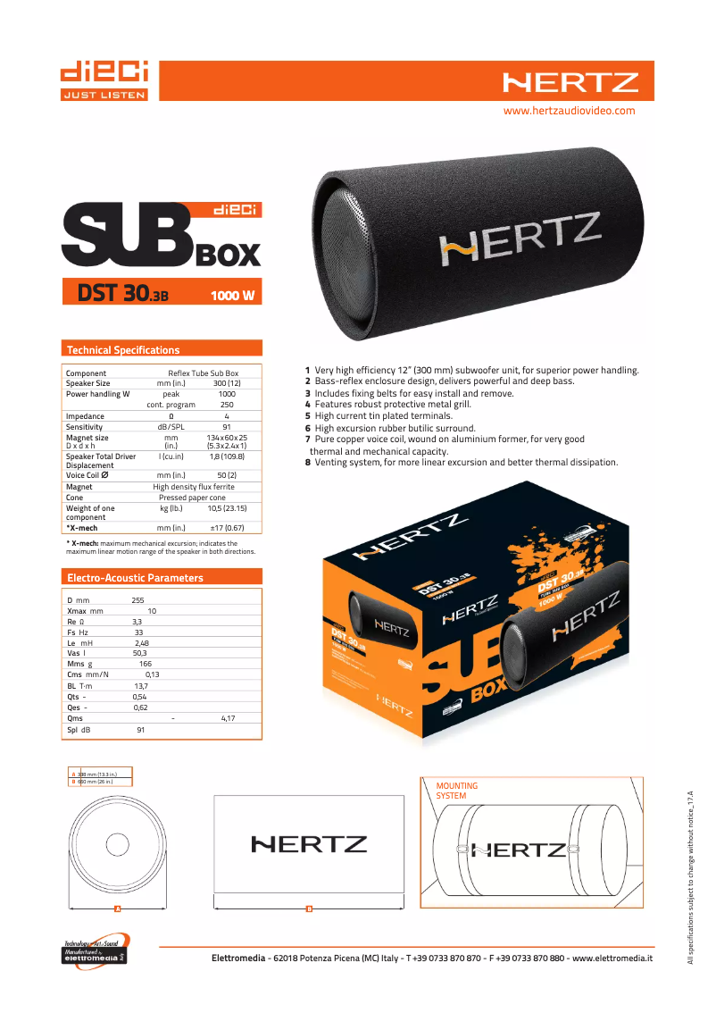 Image de la première page du manuel de l'appareil DST 30.3B