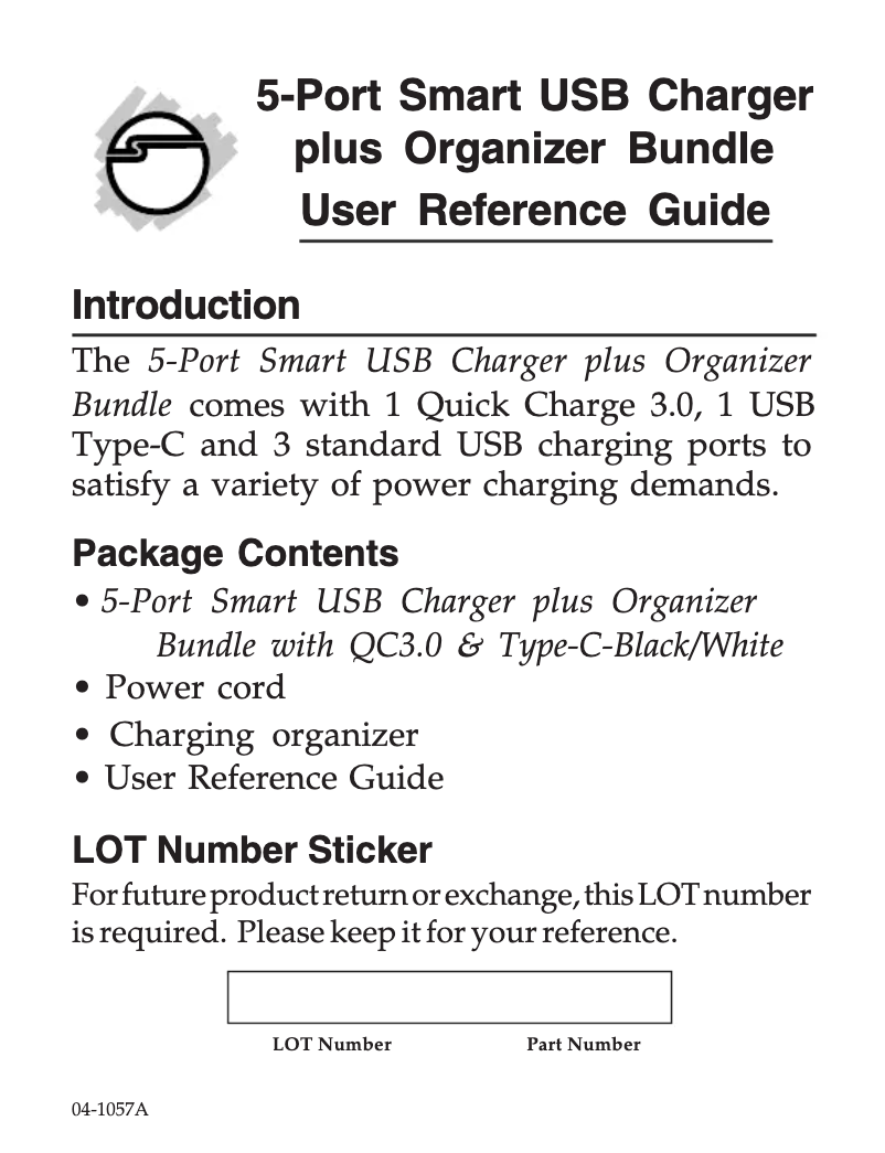 First page image of the manual for AC-PW1714-S1