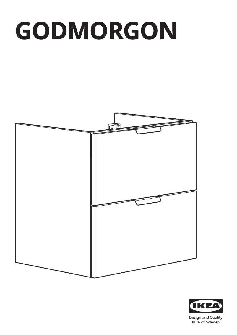 First page image of the manual for GODMORGON 202.811.03