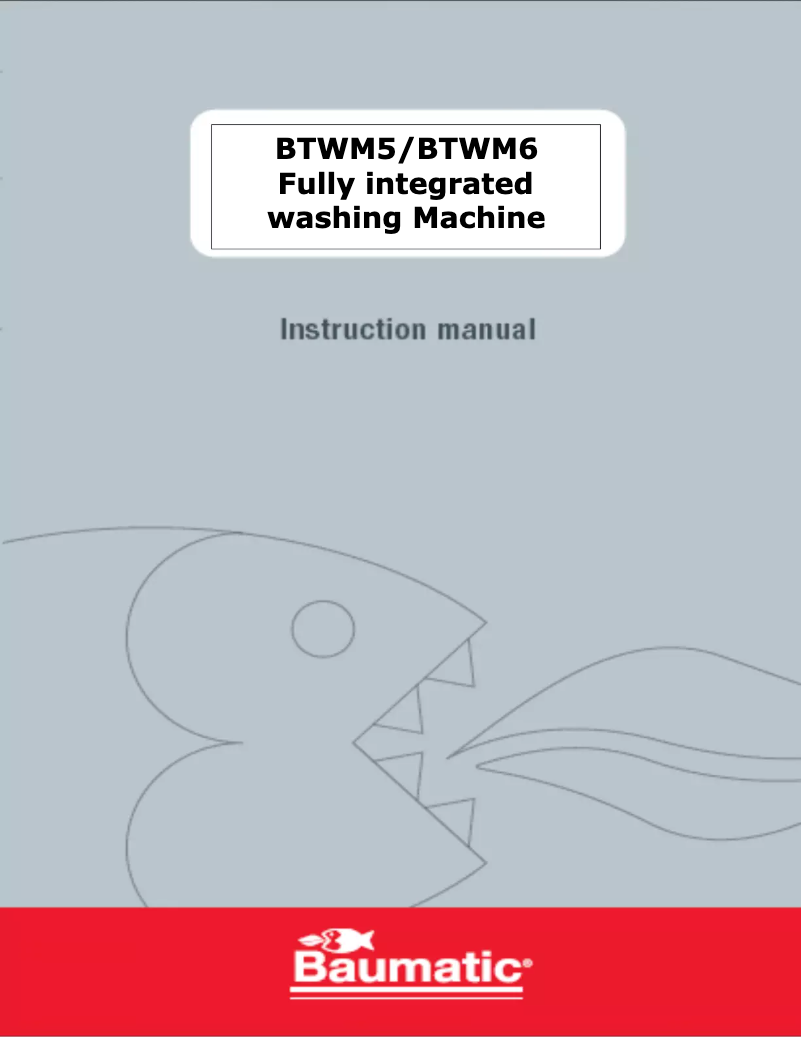 First page image of the manual for BTWM5