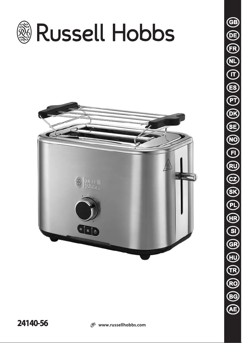 Page 1 of the manual User Manual Russell Hobbs Velocity 24140-56