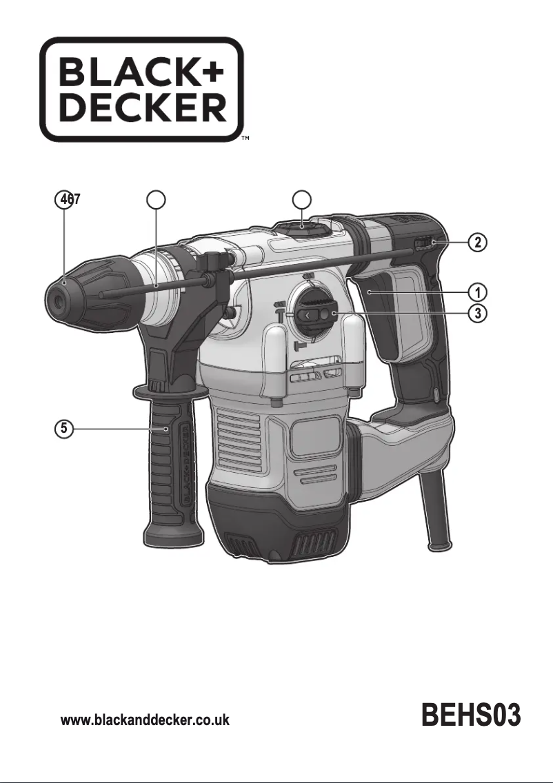 First page image of the manual for BEHS03