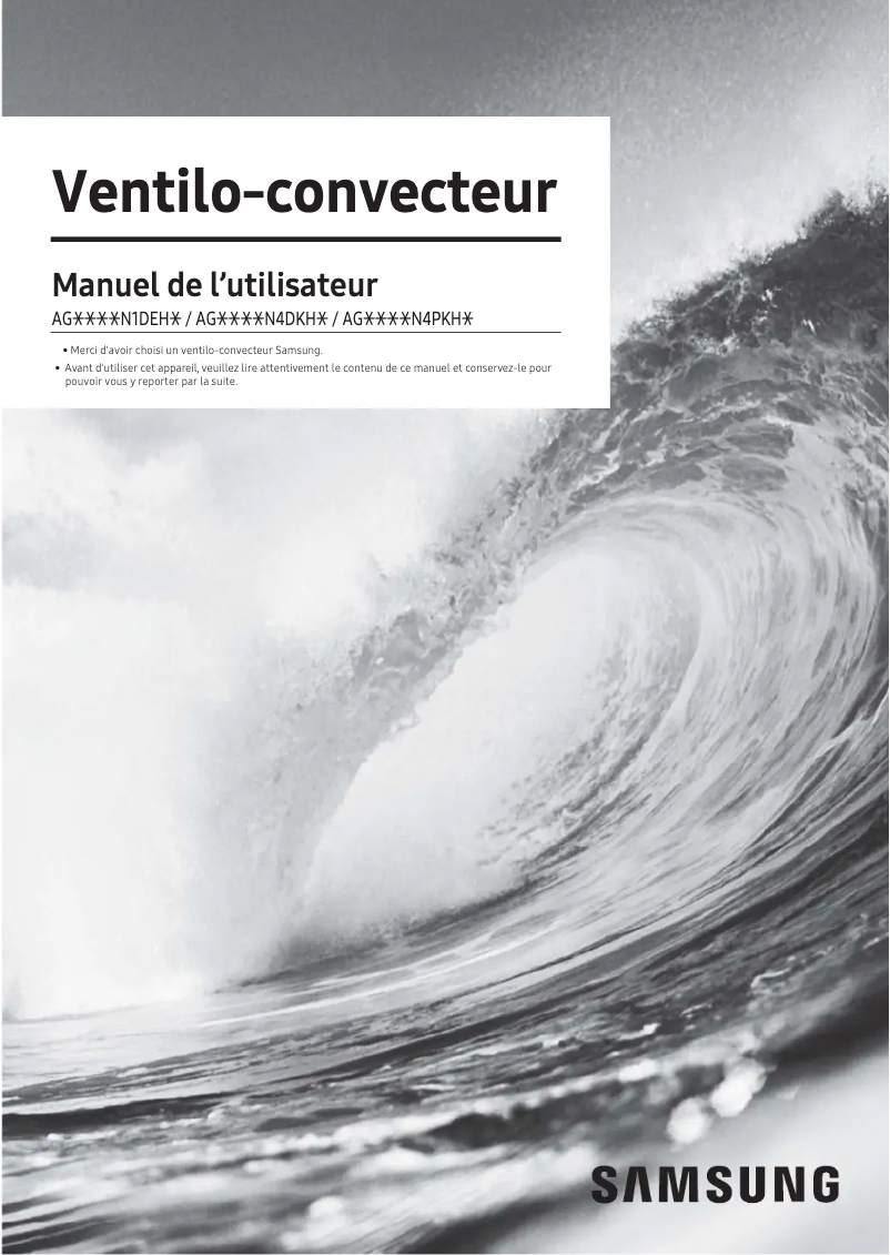 First page image of the manual for AG032MN1DEH