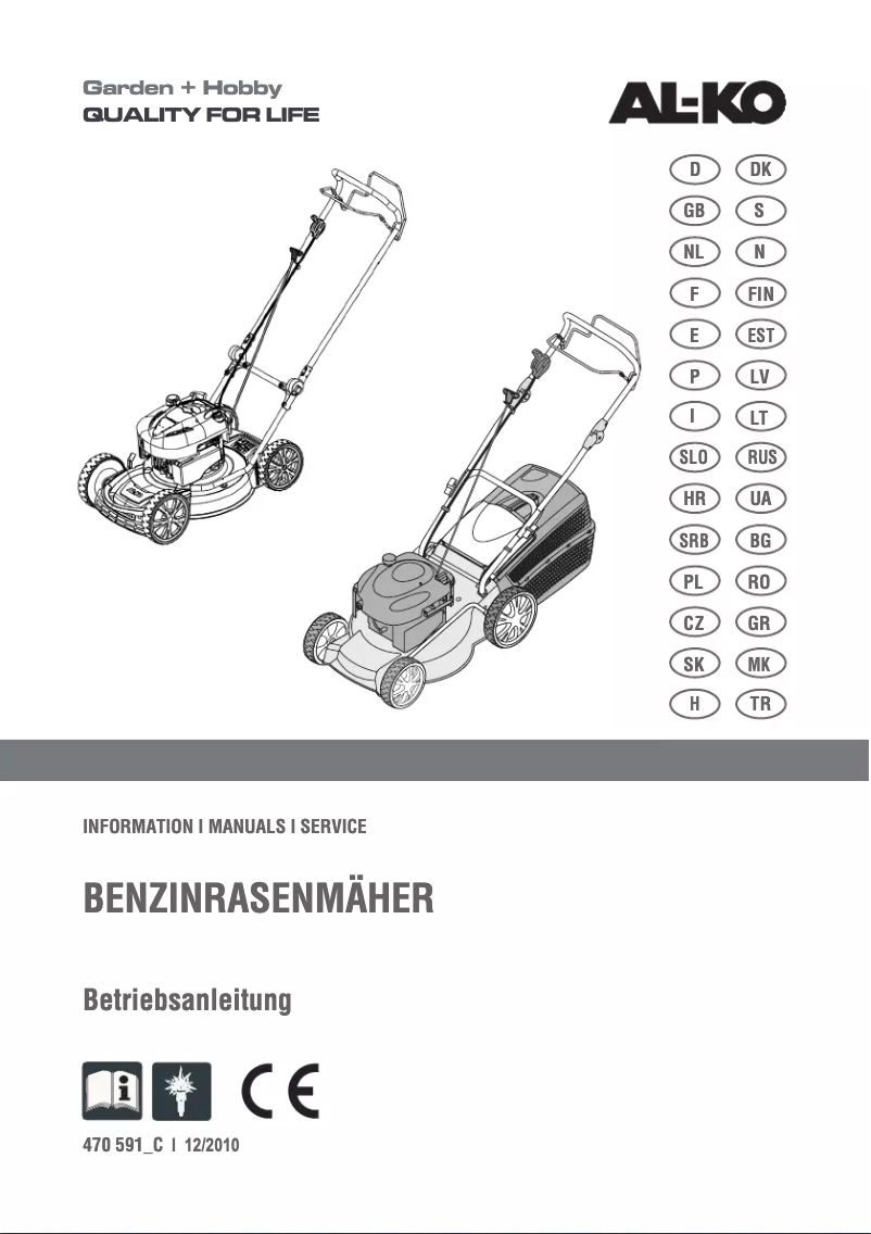 First page image of the manual for 4.62 P-B CLASSIC