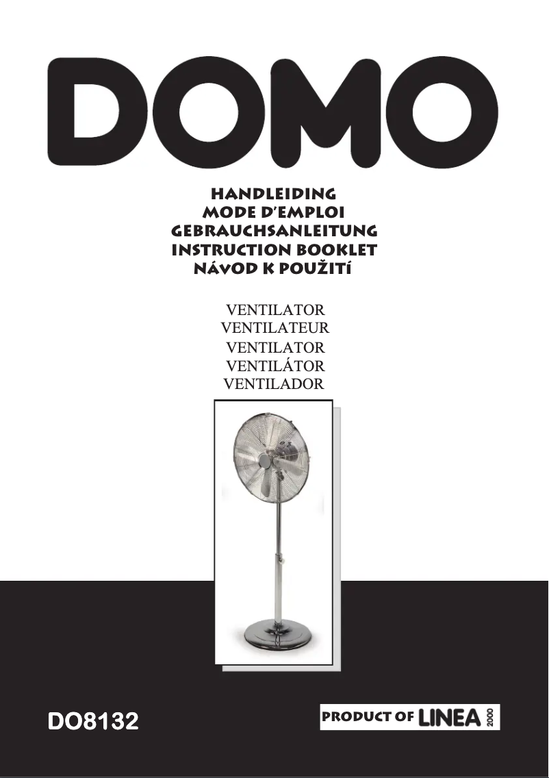 Page 1 of the manual User Manual Domo DO8132