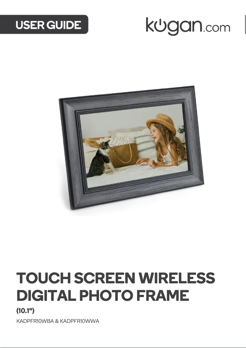 Page 1 of the manual User Manual Kogan KADPFR10WBA