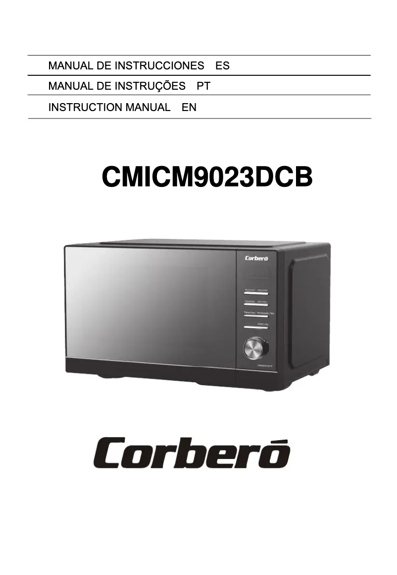 Page 1 of the manual User Manual Corbero CMICM9023DCB