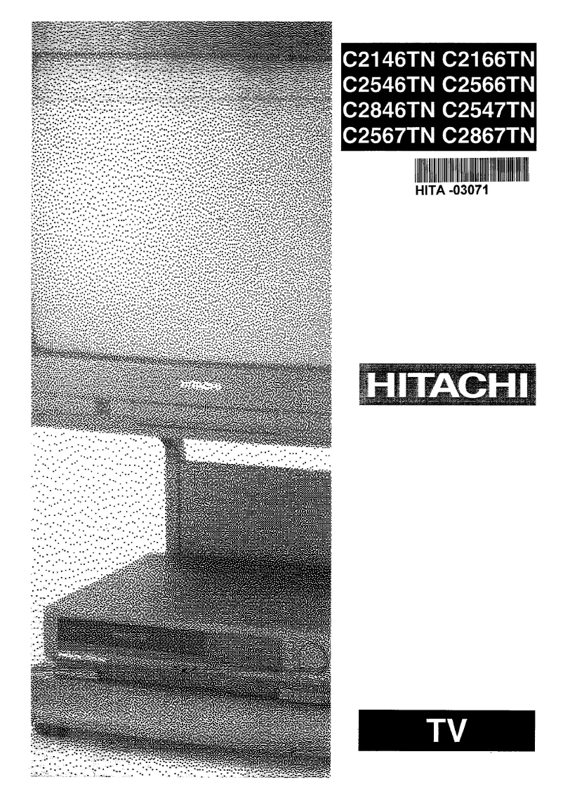 First page image of the manual for C2547TN