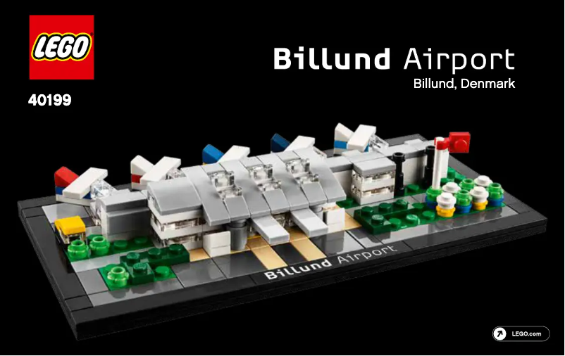 Page 1 of the manual User Manual Lego Billund Airport 40199