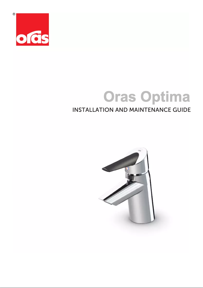 First page image of the manual for Optima 2711F