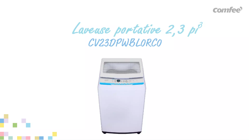 Page 1 of the manual Technical Sheet Comfee CV23DPWBL0RC0