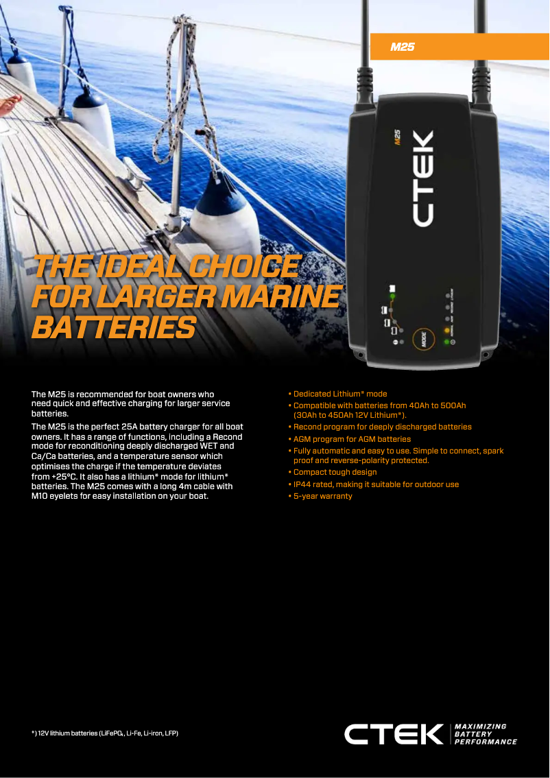 First page image of the manual for M25