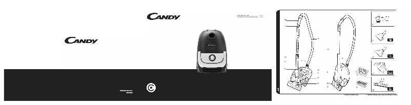 Page 1 of the manual User Manual Candy CAFB2100 019